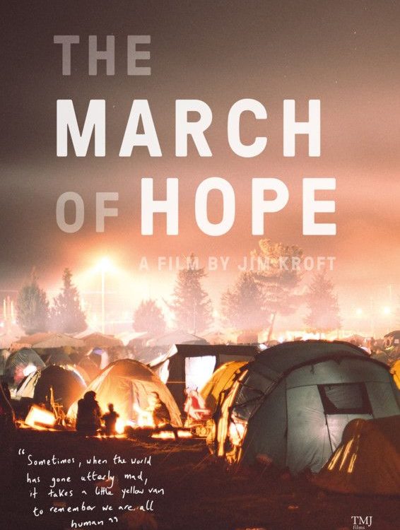 Poster película The March of Hope - La marcha de la Esperanza