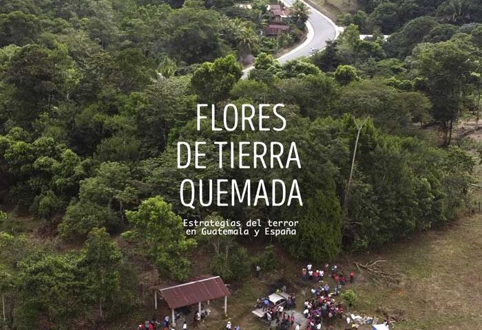 Flores de tierra quemada